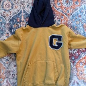 GAP Yellow and Black Kids Hoodie